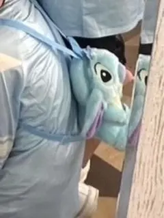 ぬいぐるみリュックサック スティッチ ナップサック