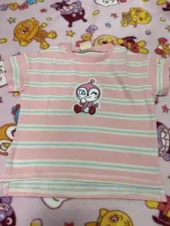 アンパンマン ドキンちゃん ボーダー Tシャツ 95cm