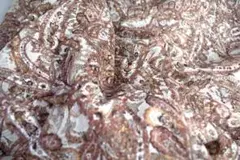 イタリア製チュ－ルレ－ス幅110ｃｍ長さ2.0Mやや薄手ポリエステル100%