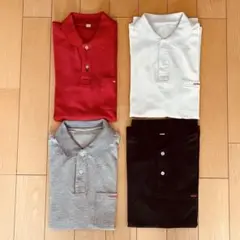 日産　NISSAN ニッサン　作業服　ウェア　ポロシャツ　4色セット　サイズM