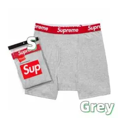 SUPREME ボクサーパンツ Sサイズ HTH GREY 1枚
