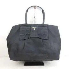 PRADA プラダ ナイロン トートバッグ ブラック レディース ブランド