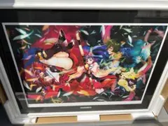 甲鉄城のカバネリ　版画 美樹本晴彦 翔華 ミクスドメディア　アールビバン　無名 クリスマスファッション 版画 甲鉄城のカバネリ 美樹本晴彦