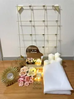 ウェルカムスペース セット売り ミールヘーデン ゴールド ウェディング 結婚式
