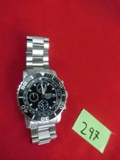 297：SEIKO　7T62-0CV0　セイコー　クロノグラフ　ジャンク 1円～/SEIKO/セイコー/7T62-0CV0/クロノグラフ/ダイバーズ