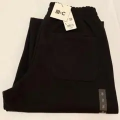 Sサイズ 新品 スウェットワイドパンツ ユニクロC ブラック