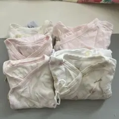 新生児用メッシュ肌着6枚セット