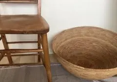 サイザル　大きな籠