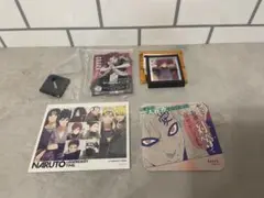NARUTO ベースヤード フレームマグネット ミラー 特典 我愛羅 他2点