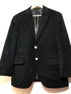 023001 DAKS カシミヤ テーラード ジャケット ブラック ダックス