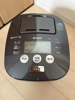 TIGER 炊飯器 JKX-V102 ブラック 中古