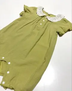 SHEIN/80/ライトグリーンのロンパース