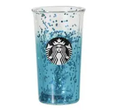 スターバックスダブルウォール耐熱グラスターコイズグラデーション355ml