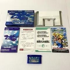 ゲームボーイアドバンスソフト ポケットモンスター サファイア【箱 説明書付き】