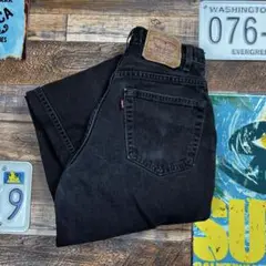 Levis 560 テパード　00s USA 32×34 ブラックデニム　M相当