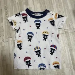 MIKIHOUSE DOUBLE-B クマ柄 Tシャツ 90サイズ