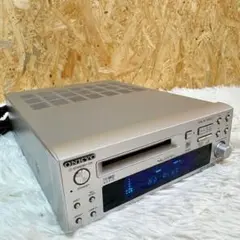 の*う様 ONKYO Hi-MD MDプレーヤー シルバー　MD-105FX ジ の*う様 ONKYO Hi-MD MDプレーヤー シルバー MD-105FX ジ