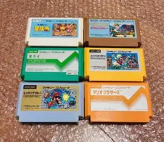 【FCソフト6本セット・任天堂・ファミコン】roz