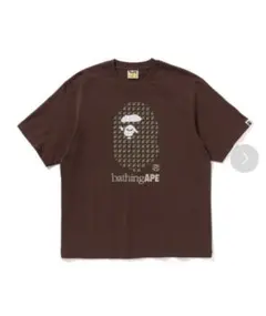 新品未使用‼️ BATHING APE ブラウン　Tシャツ　Sサイズ
