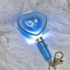 ハートペンライトキーホルダー 音嶋莉沙