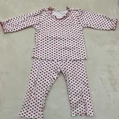 キッズ　ハート　パジャマ　100cm