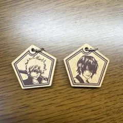 銀魂　キーホルダー(一部分のみ)2個セット