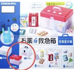 ガチャ　お薬と救急箱　花粉症対策　救急箱Ｂ、救急箱C  ３個セット