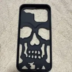 スカルデザイン ブラック iPhoneケース