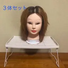 カットウィッグ3体セット