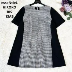 esseNtieL HIROKO BIS チュニックプルオーバー 切替デザイン