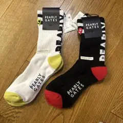 【新品・未使用】PEARLY GATES ソックス25-27cmセット販売のみ