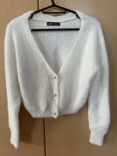 SHEIN ホワイトカーディガン