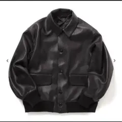 COMOLI ラムレザーコートブラック美品❗️ 22AW】COMOLI ラムレザーコート サイズ2