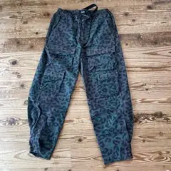 XLARGE レオパード柄カーゴパンツ M