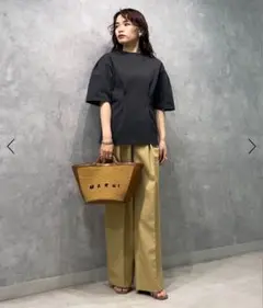 Ballsey ドライミラノリブ ウエストシェイププルオーバー