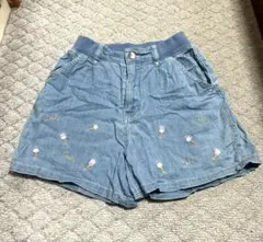 sale♡メゾピアノジュニア　ショートパンツ　アイス刺繍