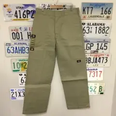新品未使用 Dickies ディッキーズ ダブルニー 32×32 ワーク ワイド