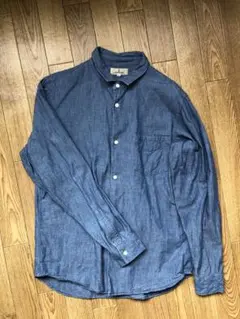 ジャパンブルージーンズ　ボーノシャツ　シャンブレーシャツ　長袖シャツ L