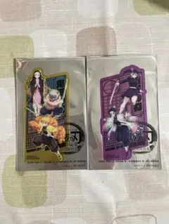 鬼滅の刃 無限城編 第一章 猗窩座再来 入場者特典　クリアカード 2枚