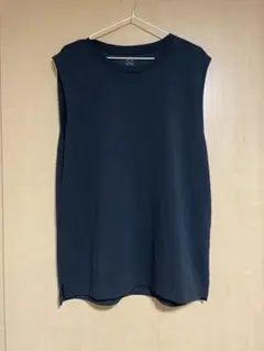 エアリズムコットンノースリーブTシャツ　XL