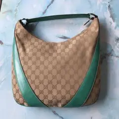 GUCCI グッチ ショルダーバッグ GGキャンバス 美品