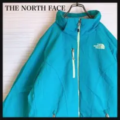 THE NORTH FACE ノースフェイス中綿 マウンテンジャケット刺繍 青