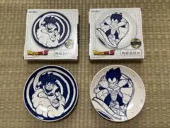 ドラゴンボールZ 陶磁器絵皿　孫悟空　ベジータ