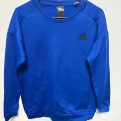 adidas 青 トレーナー L