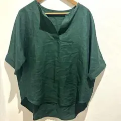 未使用　ウタオUTAO￼:リネン 100%チュニック サイズフリー