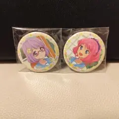 アイカツスターズ 缶バッジ 小春 ローラ