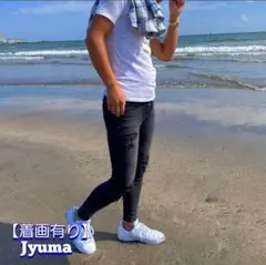 廃盤 アメリカンイーグル ジェギング ブラックグレー 8レギュラー