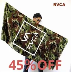 新品 RVCA バスタオル ビーチタオル ルーカ ルカ お着替えポンチョ 新品