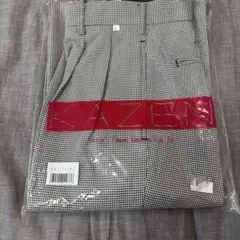 KAZEN スラックス 男子 サイズL 千鳥格子