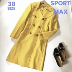 SPORTMAX ウールアンゴラ ダブルコート 2380秋